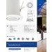 3" White Complete Fixture Gimbal Spot