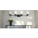Sunset 4-Light Marston Vanity 100W Provincial Bronze F16014-64