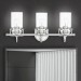 QAIRO 3LT MB VANITY WITH CLEAR SEEDED GL