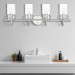 QAIRO 4LT MB VANITY WITH CLEAR SEEDED GL