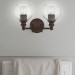 ORIANA 2LT MB VANITY WITH CLEAR SEEDED G