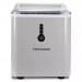 Frigidaire EFIC206BTGSL Counter Top Compact Ice Maker, Silver, with See-through Lid