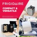 Frigidaire Portable 10L, 15-can Mini Fridge Stainless Steel EFMIS183-B-SS 