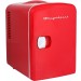 Frigidaire Portable Mini Fridge-Retro Compact 6-Liter 9-Can EFMIS175-RED