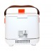 Frigidaire Retro 6-Can/4-Liter Top-Opening Portable Beverage Mini Fridge/Cooler EFMIS308-WHITE