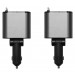 4 IN 1 RETRACABLE CAR CHARGER - 2 PACK