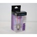 Luminance A19 Non-Dimmable E26 LED 1.5W Light S14 Bulb Purple L7578-RP-P
