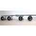 Sunset Lighting 4-FT Track with 4 Step Cylinder Heads TF2920-80