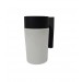 Sunset Lighting F4511-31 Outdoor Wall Sconce with Opal Glass Black Finish