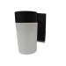 Sunset Lighting F4511-31 Outdoor Wall Sconce with Opal Glass Black Finish