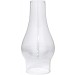 LUMINANCE CLEAR GLASS CHIMNEY 2-1/8" Fitter X 8-1/4"H - G57 for Oil or Kerosene Lanterns