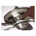 Luminance Kathy Ireland Carrera Grande Eco Ceiling Fan w/ 72" Walnut Blades 6-Speed Wall Control