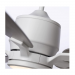 Luminance Kathy Ireland Home Ion Eco LED 54" Ceiling Fan Satin White w/ Timber Grey Blades