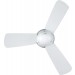 Noble Comfort AM319105 30" Ceiling Fan, White Color with SW46 Wall Control