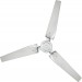 Luminance Noble Comfort AM3194 60" Ceiling Fan, Silver