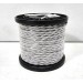 Luminance Rayon Covered Twisted Cord Silver White D832