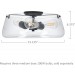 3LT 100W MB STELLA FLUSH MOUNT