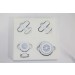 Wink Z-Wave Kit: Smart Door / Window Sensor x2, Motion Sensor x1, Siren x1 Compatible 