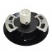 Luminance Aluminum Post Globe Holder Kit, Black color - K480 HS626 E26 Screw Lamp socket: TC-81 6"W x 3.5" H