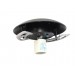 Luminance Aluminum Post Globe Holder Kit, Black color - K480 HS626 E26 Screw Lamp socket: TC-81 6"W x 3.5" H