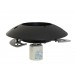 Luminance Aluminum Post Globe Holder Kit, Black color - K480 HS626 E26 Screw Lamp socket: TC-81 6"W x 3.5" H