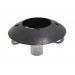 Luminance Aluminum Post Globe Holder Kit, Black color - K480 HS626 E26 Screw Lamp socket: TC-81 6"W x 3.5" H