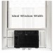 6,000 BTU 115V Window AC Black