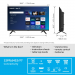 Philips 32" Class HD 720P Smart Roku Borderless LED TV