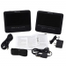Proscan 7" Dual Screen Portable DVD Player PDVD7751 Black - Certified Refurbished