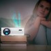 RCA RPJ136 Home Theater Projector 2000 Lumens 480p, 1080P compatible 150" Picture Size (Renewed) 