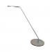 Tensor Slim Line O LED Foldable Desk Lamp, 900 Lm Silver Aluminum Finish 10C-012