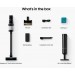 Samsung BESPOKE Jet AI Cordless Stick Vacuum with All-in-One Clean Station Satin Black - VS28C9762UK