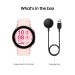 Samsung Galaxy Watch FE Aluminum Smartwatch 40mm LTE with Pink Band Pink Gold SM-R866UIDAXAA