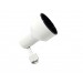 Sunset 1-Light Track Light, Head Step Cylinder White F2925-30