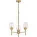 3LT 100W MB STELLA CHANDELIER