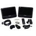 Sylvania 10.1" Dual Screen Portable Blu-ray DVD CD player SDVD1087 Certified Refurb 