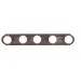 Sunset Lighting F3543-62 Vanity, Rubbed Bronze Finish